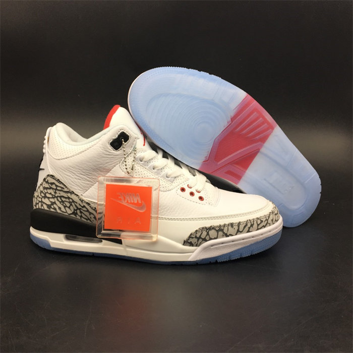 Jordan3 Free Throw Line White Cement 923096-101