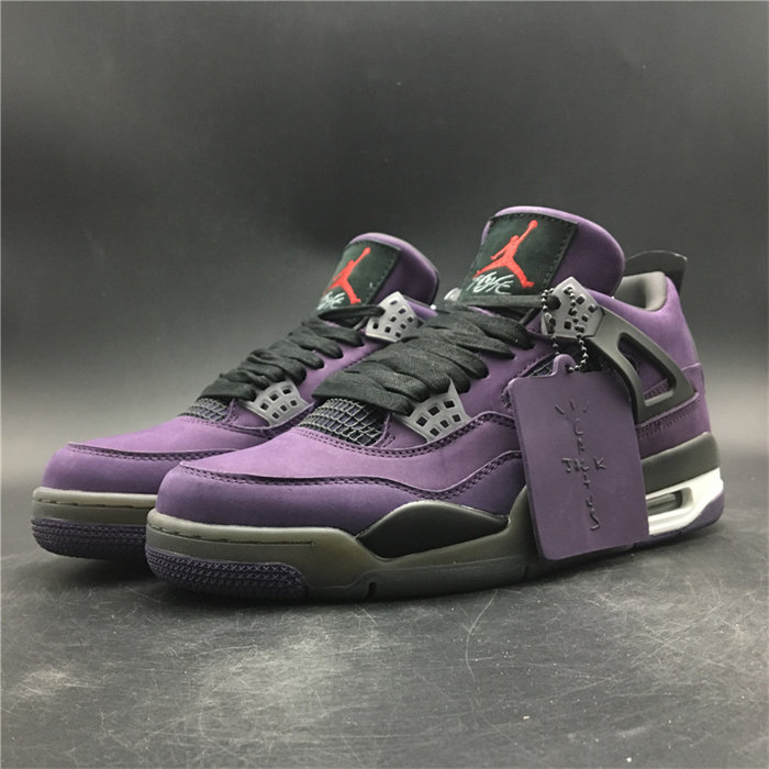 Jordan4 Travis Scott Purple (Friends and Family)  766296 LN4