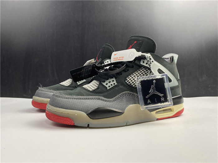 OFF-WHITE x Air Jordan 4 CV9388-001