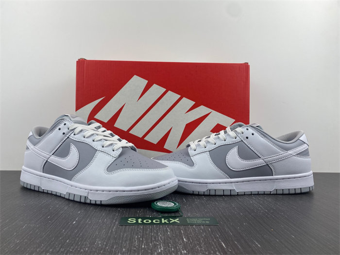 Nike Dunk Low Retro White Grey  DJ6188-003