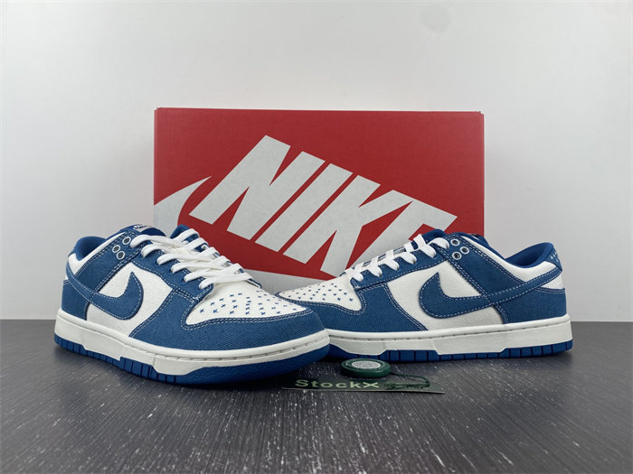 Nike Dunk Low Industrial Blue Sashiko DV0834 101