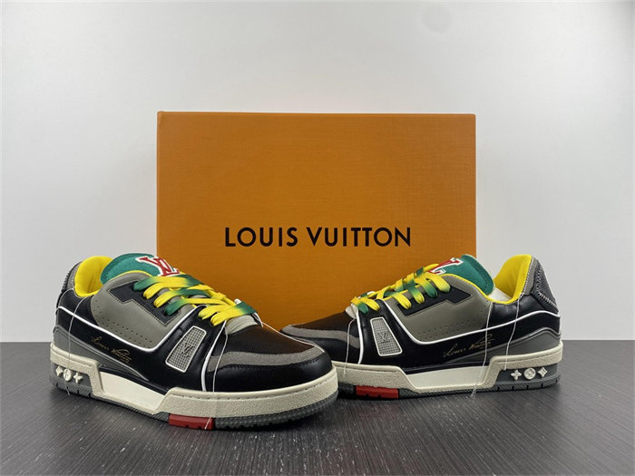 Louis Vuitton Trainer Green SS21 1A8QA5