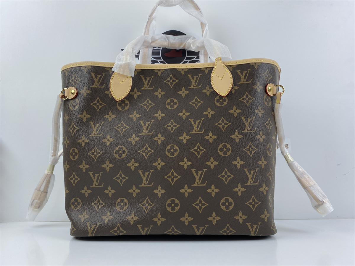 LV NeverFull Red Inside out (32 x 29 x 17 cm)