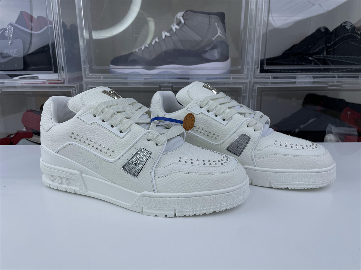 Louis Vuitton LV trainer #54 Pure White