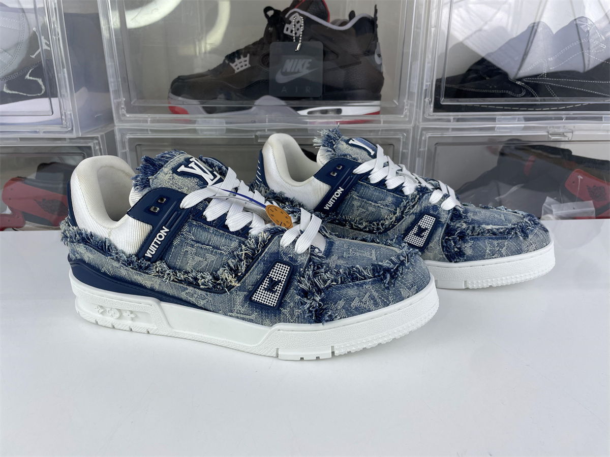 LV ARCH Light Blue Jean Sneaker