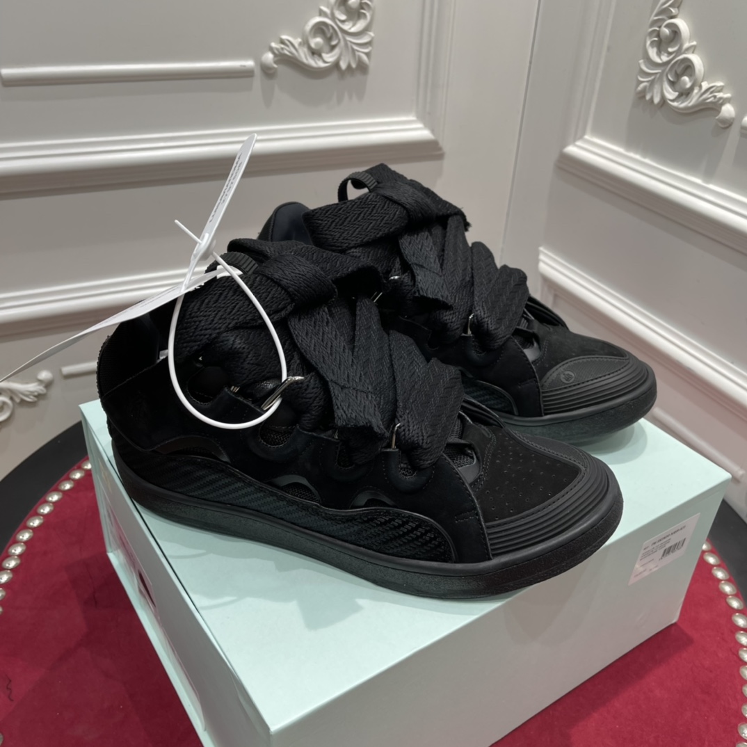 Lanvin Curb Sneaker All Black