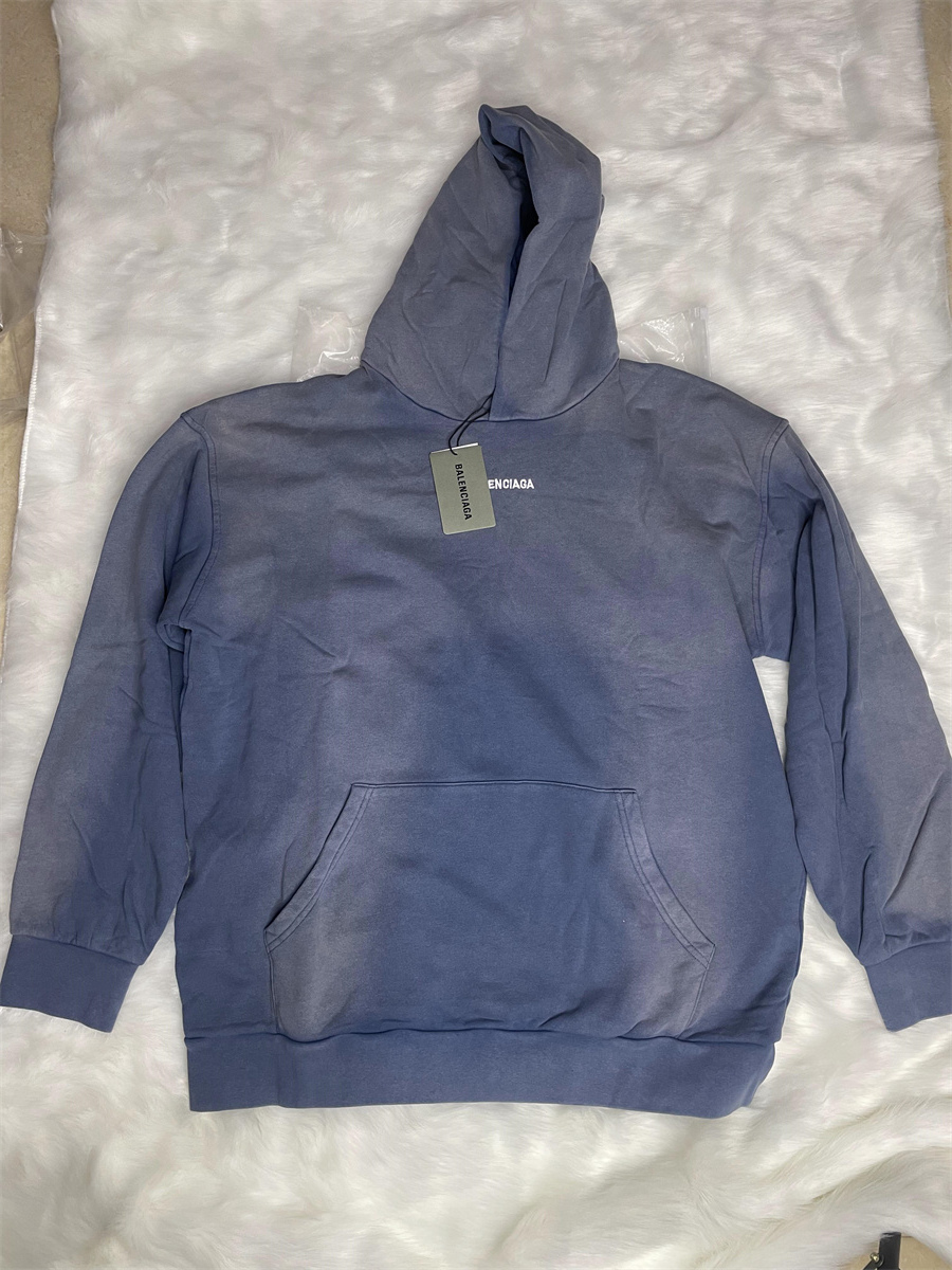 Balenciaga wathet blue Hoodie