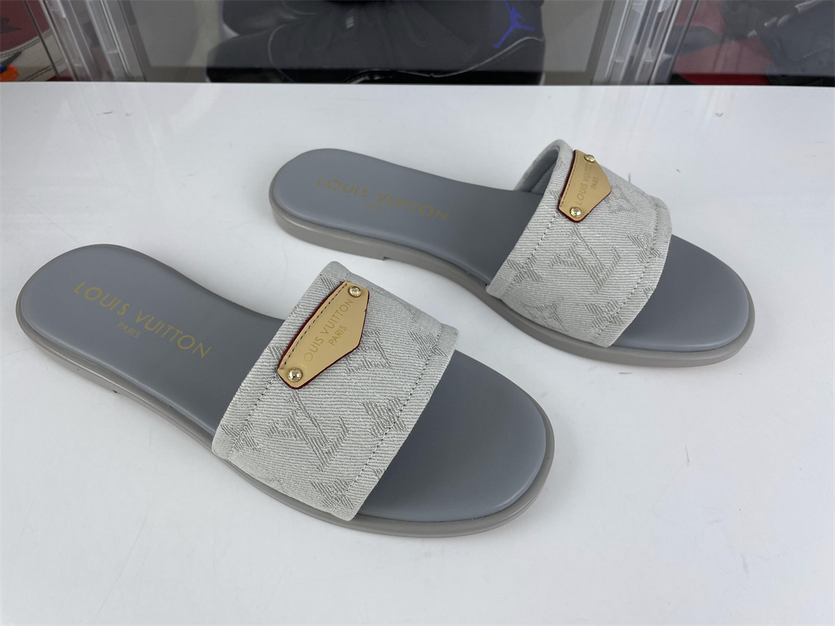 Louis Vuitton Grey slipper