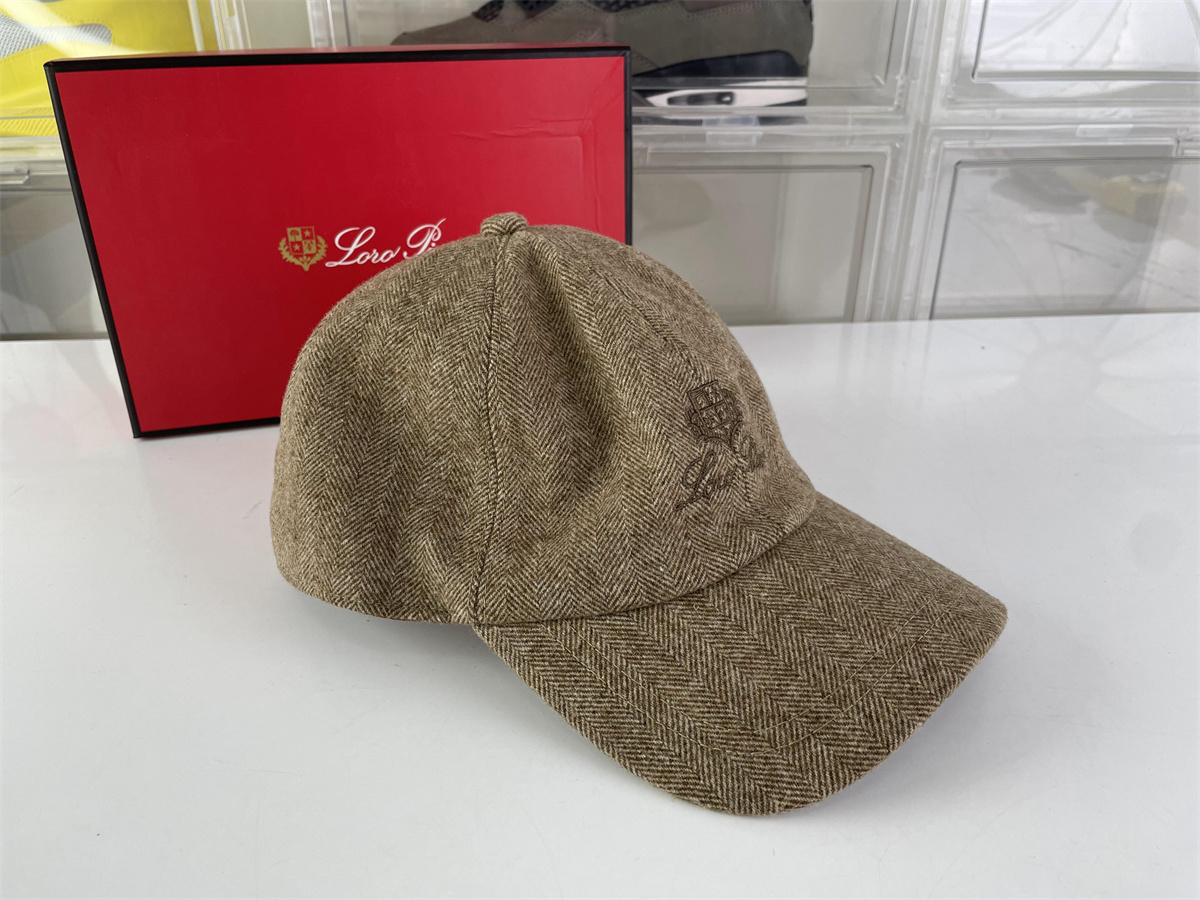 Loro Piana Brown color woolen Cap